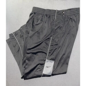 Vintage Nike Full Tear Away Pants Men's XL Track Basketball Loose Gray Y2K 90s‎